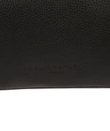 'Fender' Black Leather Washbag image 6