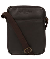 'Starboard' Brown Leather Cross Body Bag image 1