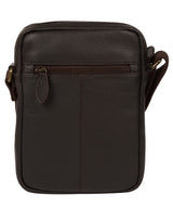 'Starboard' Brown Leather Cross Body Bag image 3