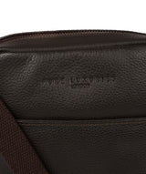 'Starboard' Brown Leather Cross Body Bag image 6
