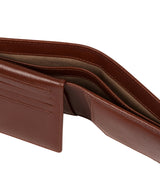 'Johnson' Tan Leather Wallet Pure Luxuries London