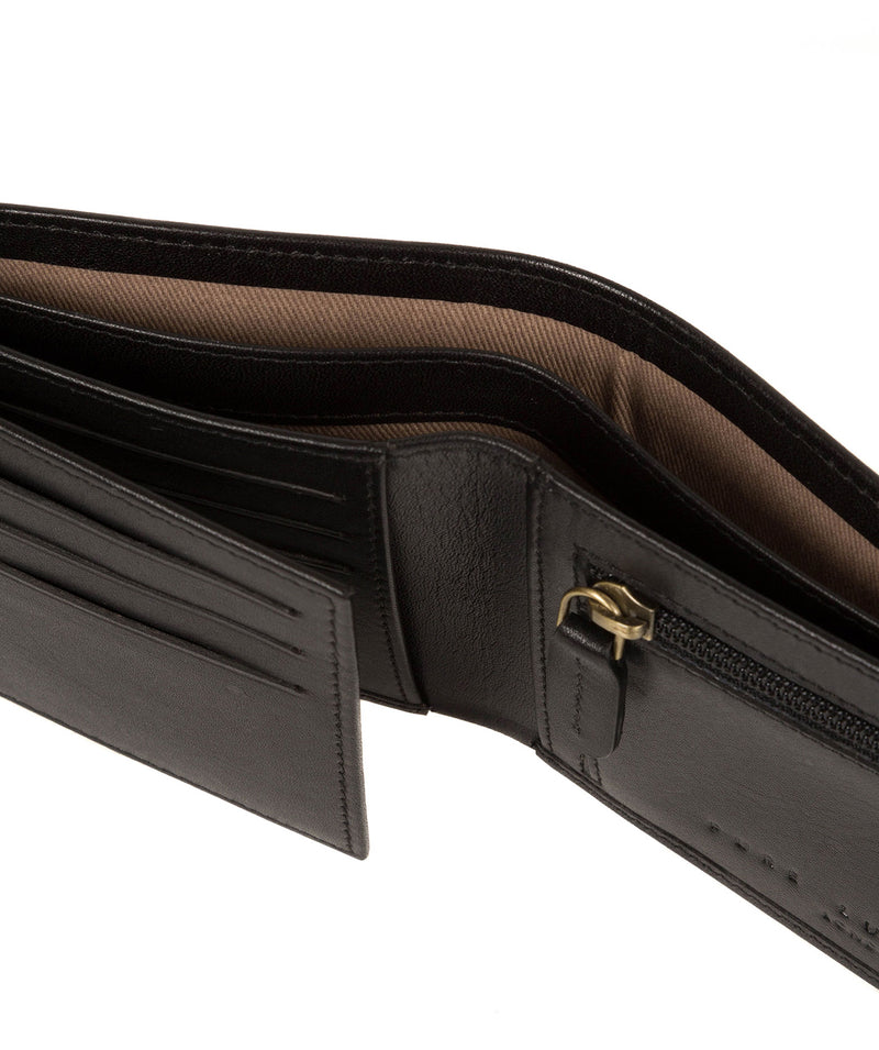 'Jones' Black Leather Wallet image 4