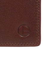 'Williams' Brown Leather Wallet Pure Luxuries London