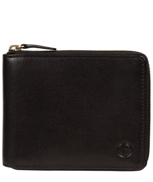 'Edwards' Black Leather Wallet image 1