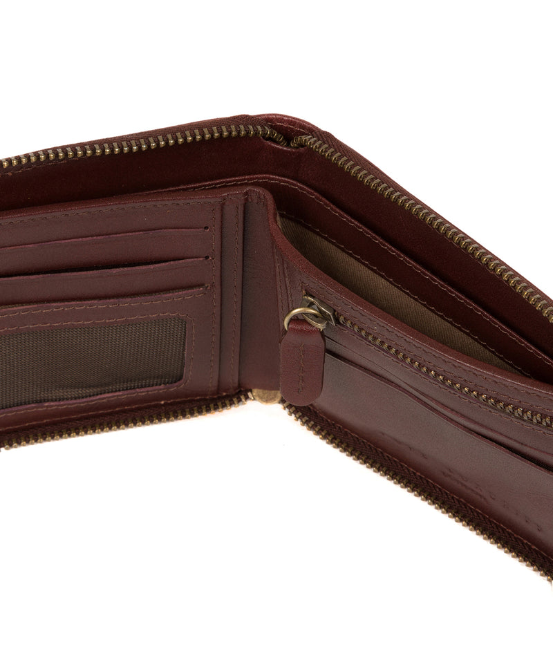 'Edwards' Brown Leather Wallet Pure Luxuries London