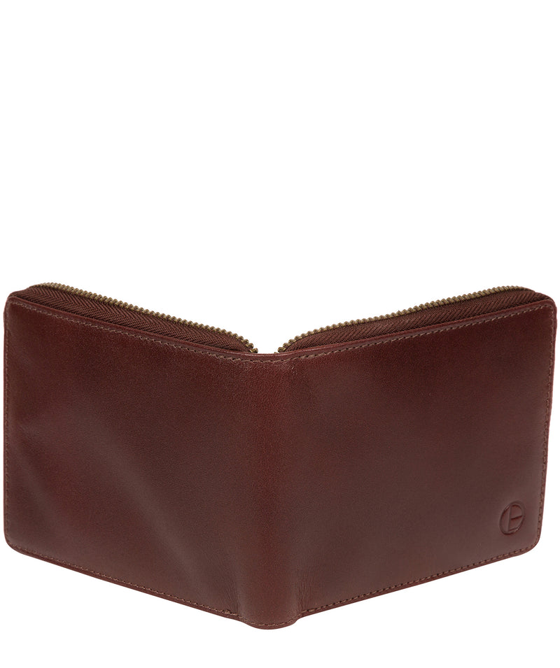 'Edwards' Brown Leather Wallet image 5