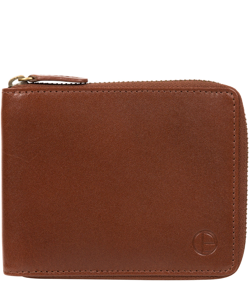 'Edwards' Tan Leather Wallet image 1