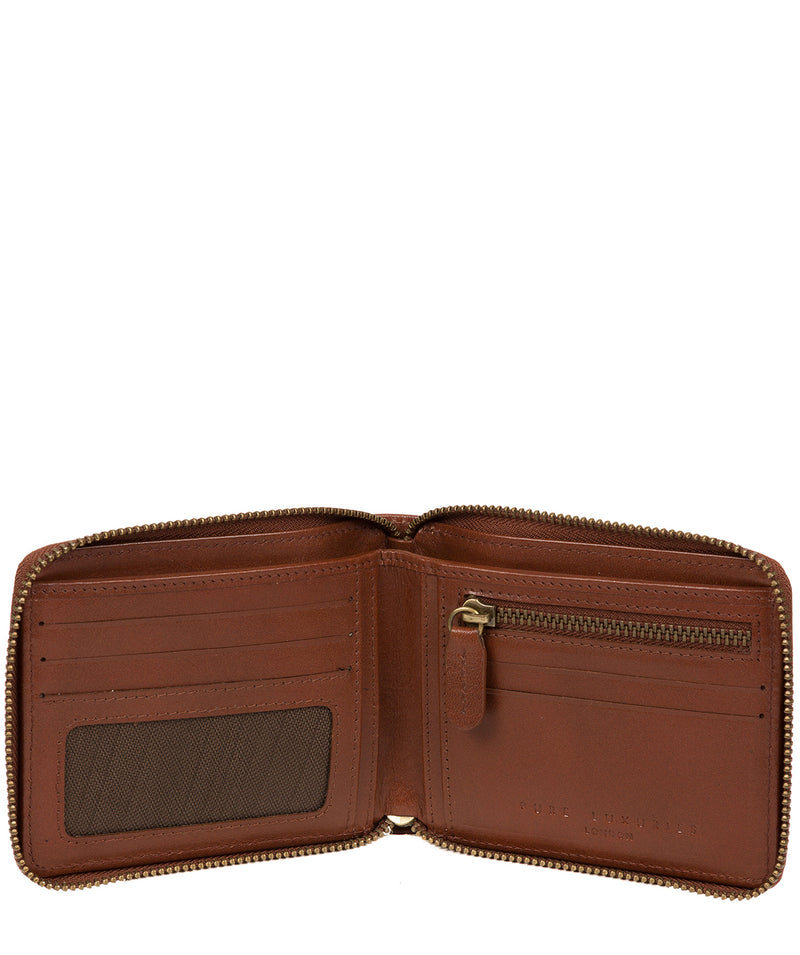 'Edwards' Tan Leather Wallet image 2
