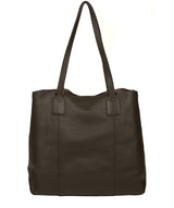 'Ruxley' Hunter Green Leather Tote Bag image 3