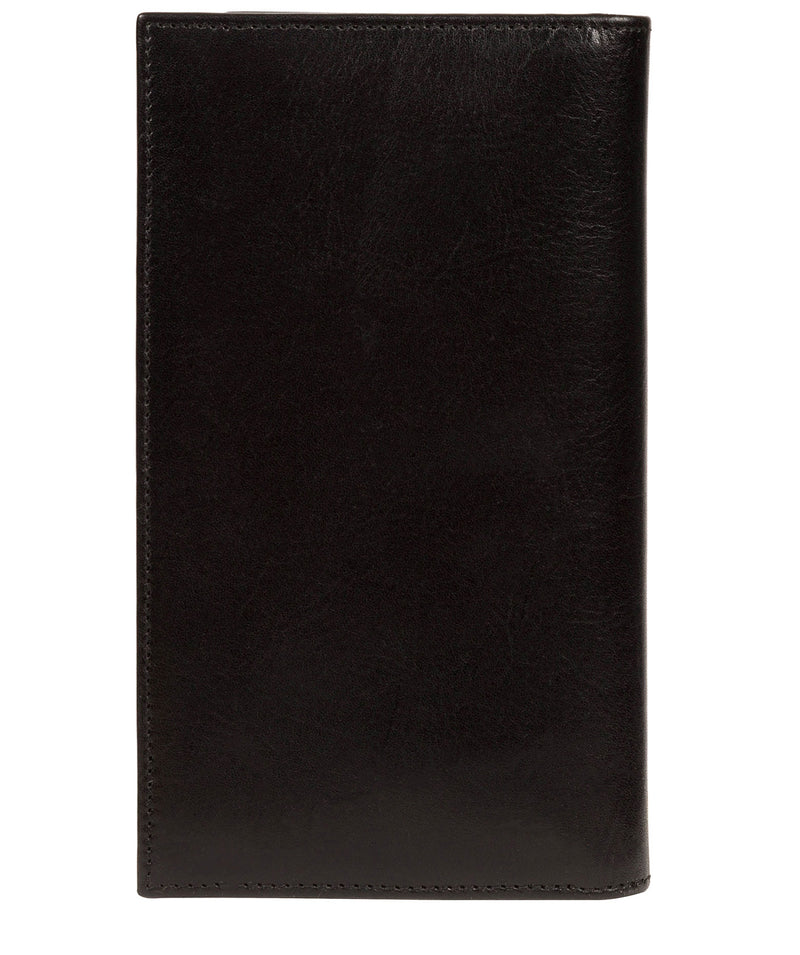 'Gregan' Black Leather Breast Pocket Wallet image 6