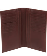 'Gregan' Brown Leather Breast Pocket Wallet Pure Luxuries London