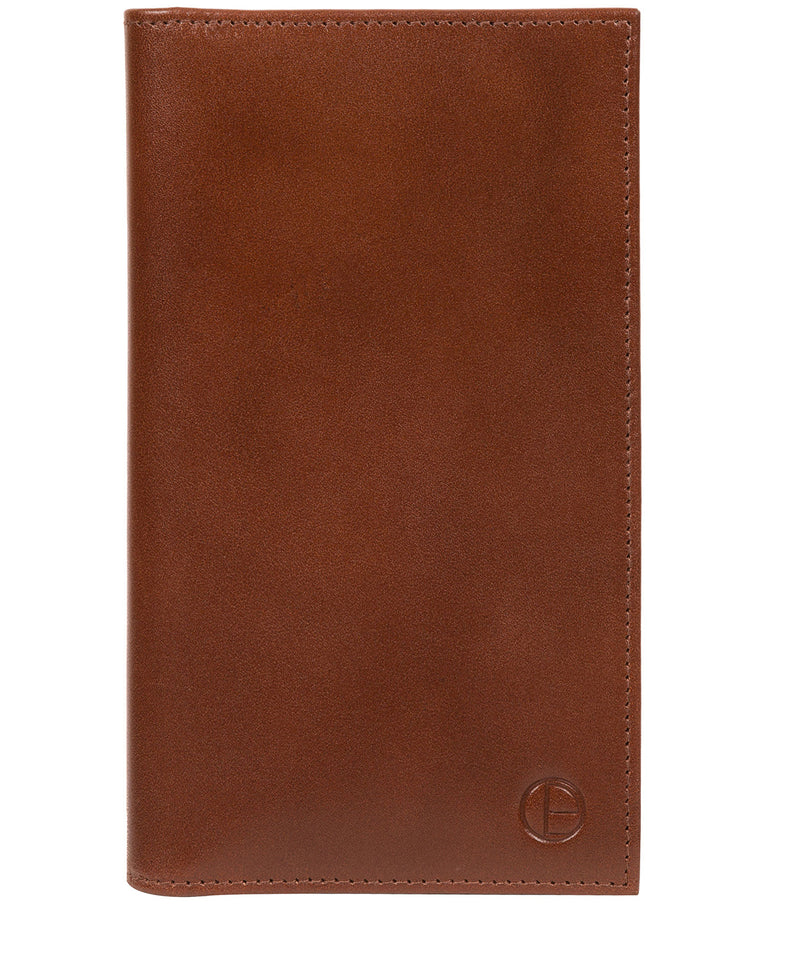'Gregan' Tan Leather Breast Pocket Wallet image 1