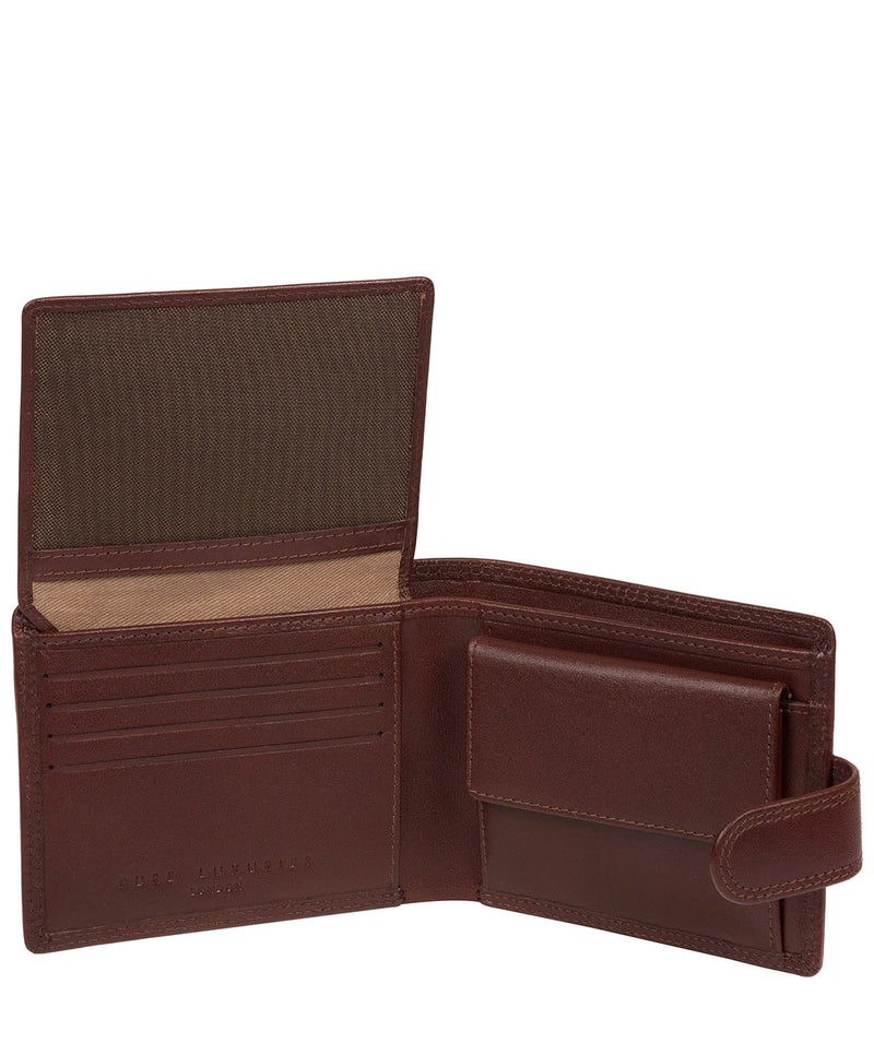 'Wilkinson' Brown Leather Wallet Pure Luxuries London