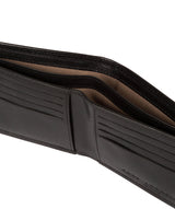 'Farrell' Black Leather Wallet image 4