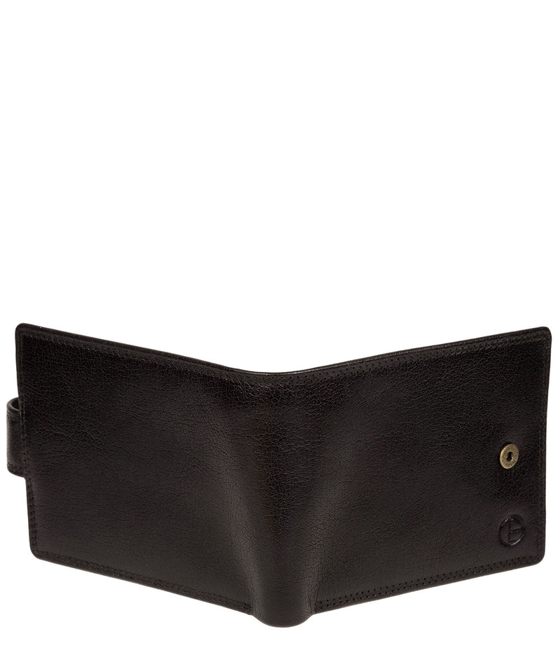 'Brodie' Black Leather Wallet image 5