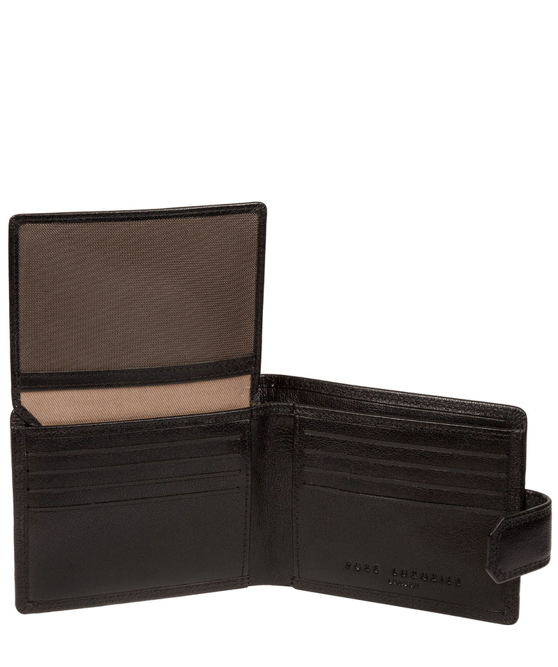 'Brodie' Black Leather Wallet image 2