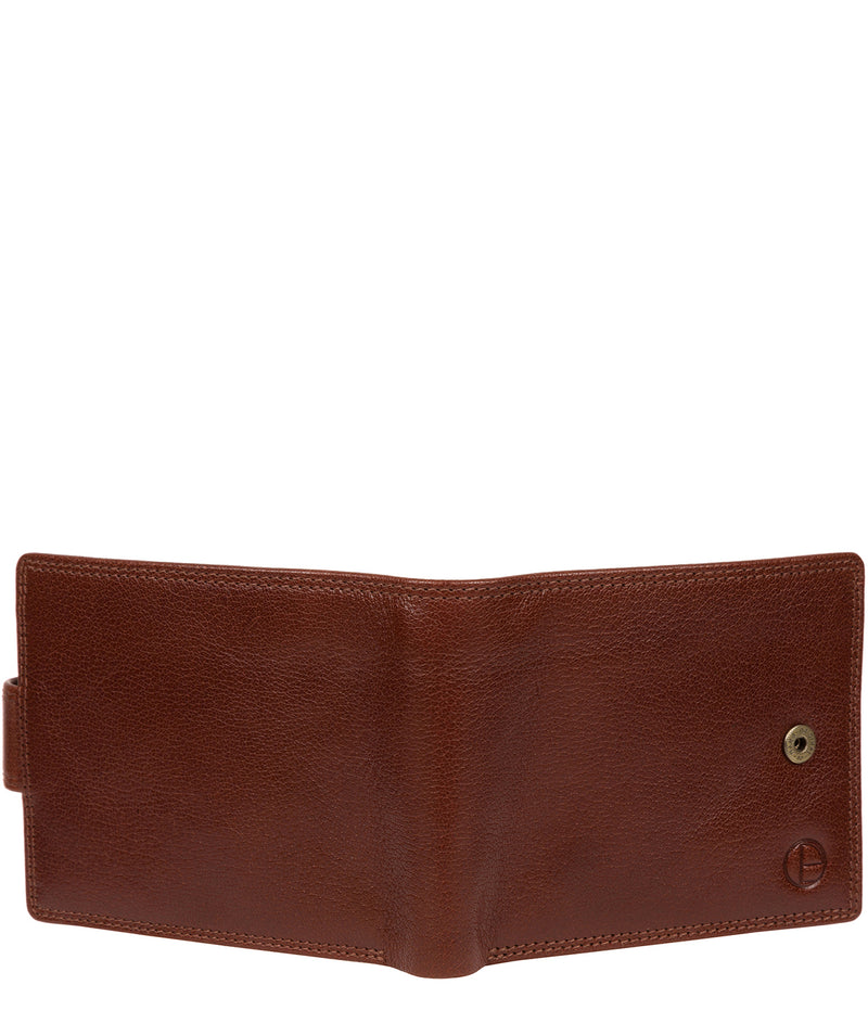 'Brodie' Tan Leather Wallet Pure Luxuries London