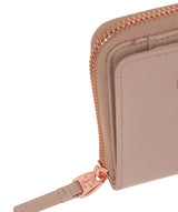 'Mirren' Dusty Pink Leather Purse image 7