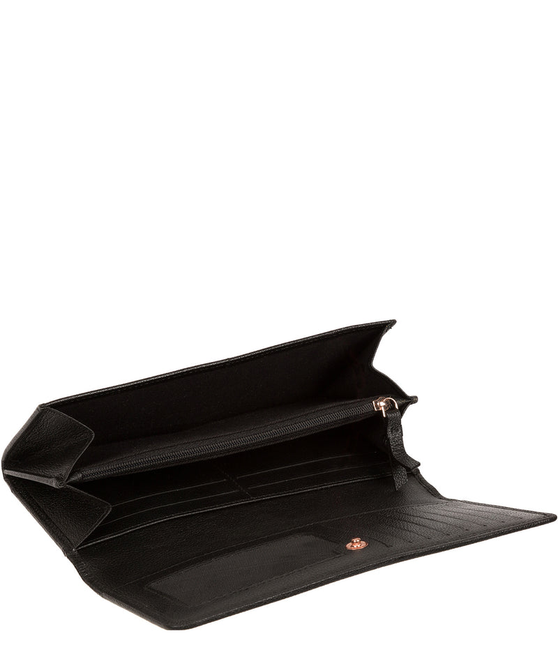 'Arterton' Black Leather Purse image 5