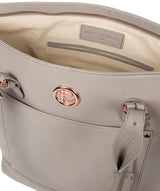 'Monet' Grey Leather Tote Bag image 4