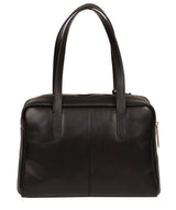'Madox' Black Leather Handbag image 3