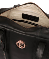 'Madox' Black Leather Handbag image 4