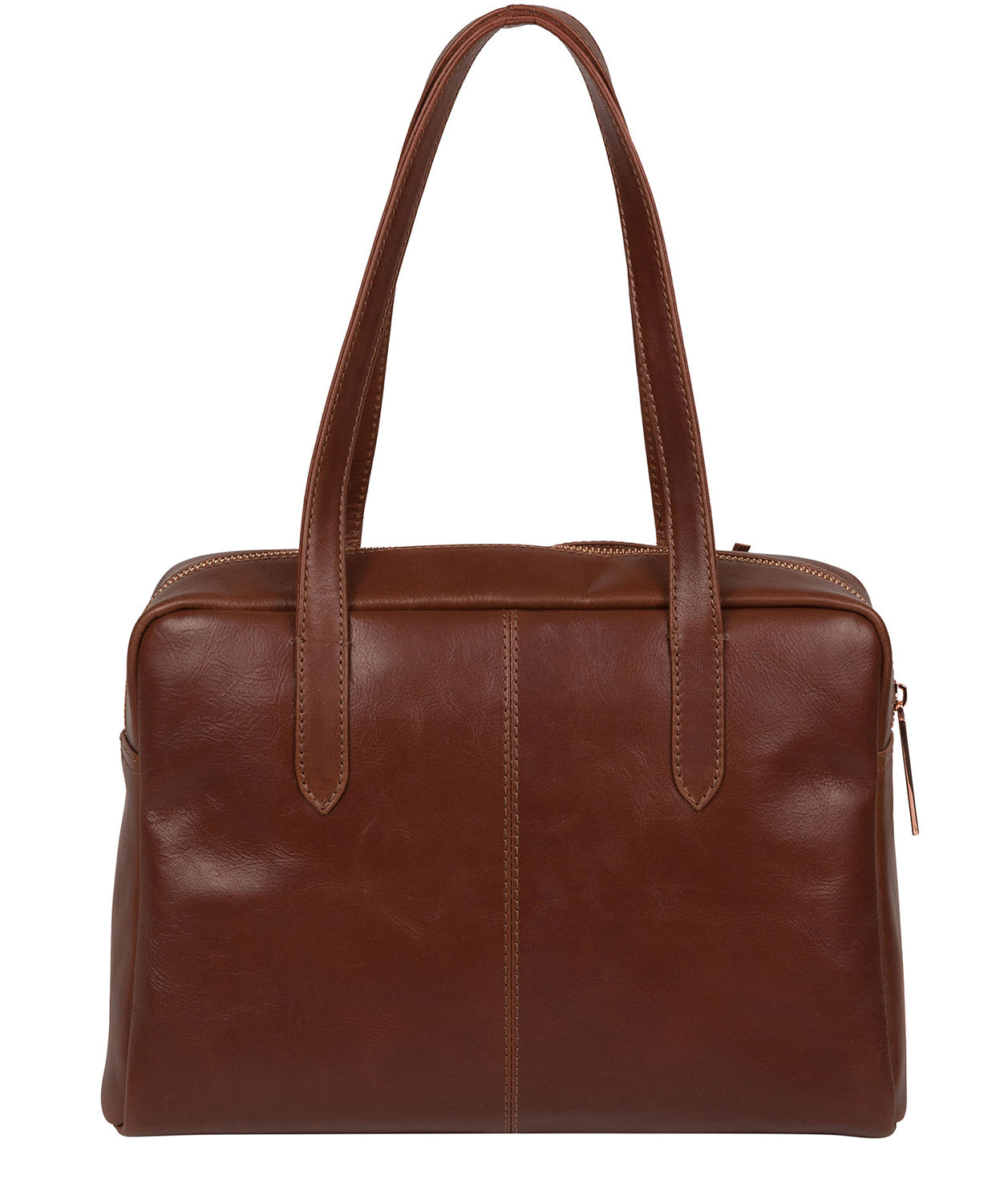 'Madox' Cognac Leather Handbag image 3