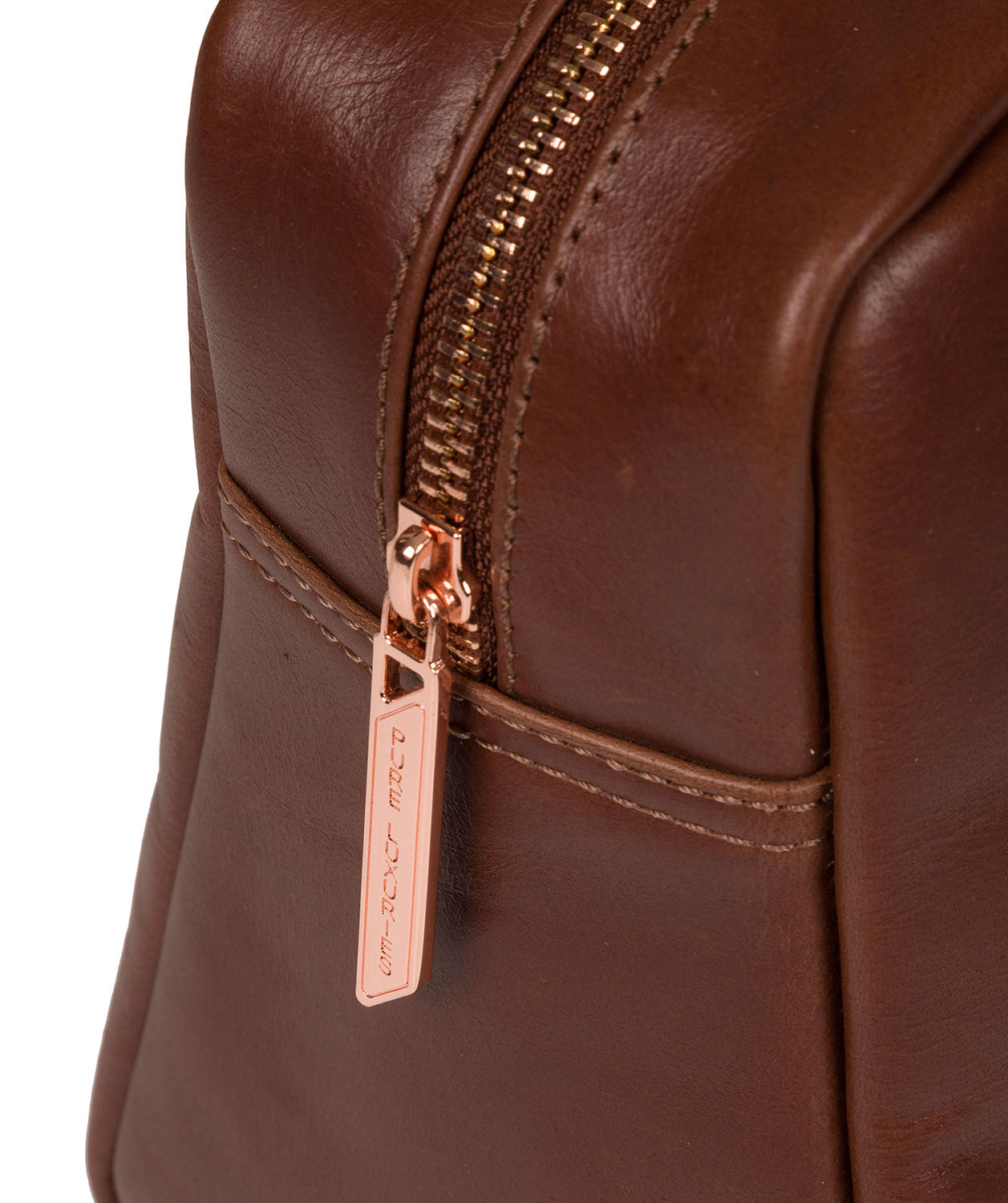 'Madox' Cognac Leather Handbag image 5