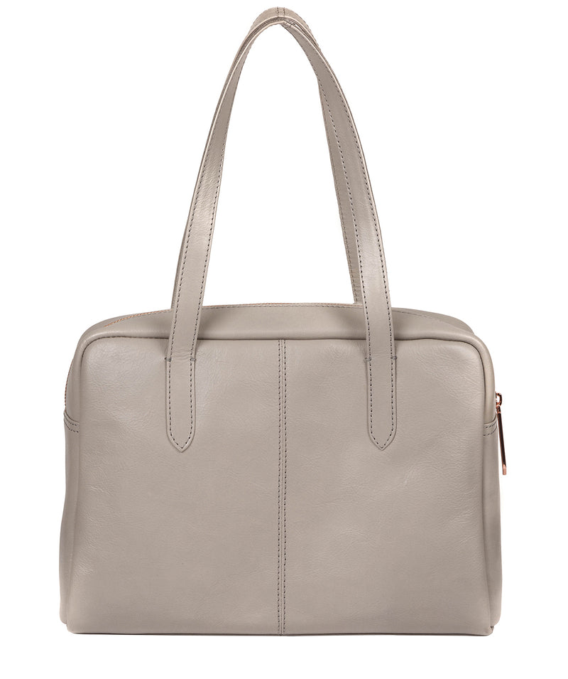 'Madox' Grey Leather Handbag image 3