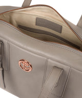 'Madox' Grey Leather Handbag image 4