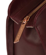 'Klee' Burgundy Leather Handbag image 6