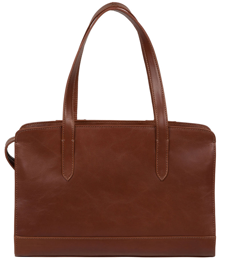 'Klee' Cognac Leather Handbag image 3