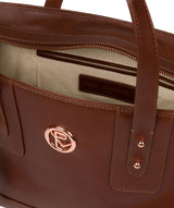 'Klee' Cognac Leather Handbag image 4