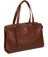 'Klee' Cognac Leather Handbag image 5