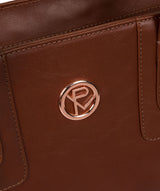 'Klee' Cognac Leather Handbag image 6