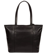 'Pimm' Black Leather Tote Bag image 3