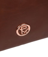 'Pimm' Cognac Leather Tote Bag image 6