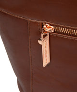 'Rubens' Cognac Leather Backpack image 6