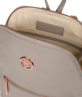 'Rubens' Grey Leather Backpack image 4