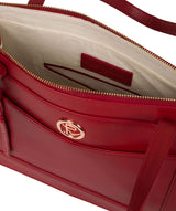 'Zoffany' Cherry Leather Handbag image 4