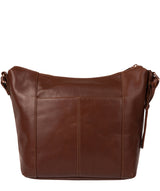 'Monamy' Cognac Leather Shoulder Bag image 3