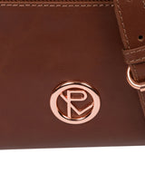 'Matisse' Cognac Leather Cross Body Bag image 6