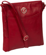 'Gilpin' Cherry Leather Cross Body Bag image 5