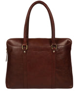 'Clio' Chestnut Leather Workbag  image 1