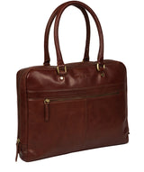 'Harmonia' Chestnut Leather Workbag  image 5