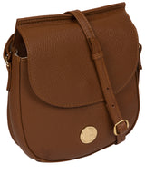 'Toto' Tan Leather Cross Body Bag image 5