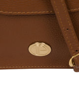 'Coco' Tan Leather Cross Body Bag image 6