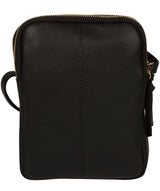 'Minnie' Black Leather Cross Body Bag image 3