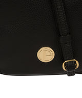 'Minnie' Black Leather Cross Body Bag image 6