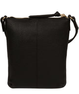 'Trixie' Black Leather Cross Body Bag image 3